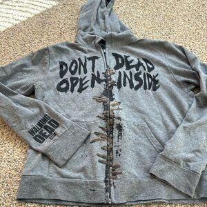 Walking dead zip up